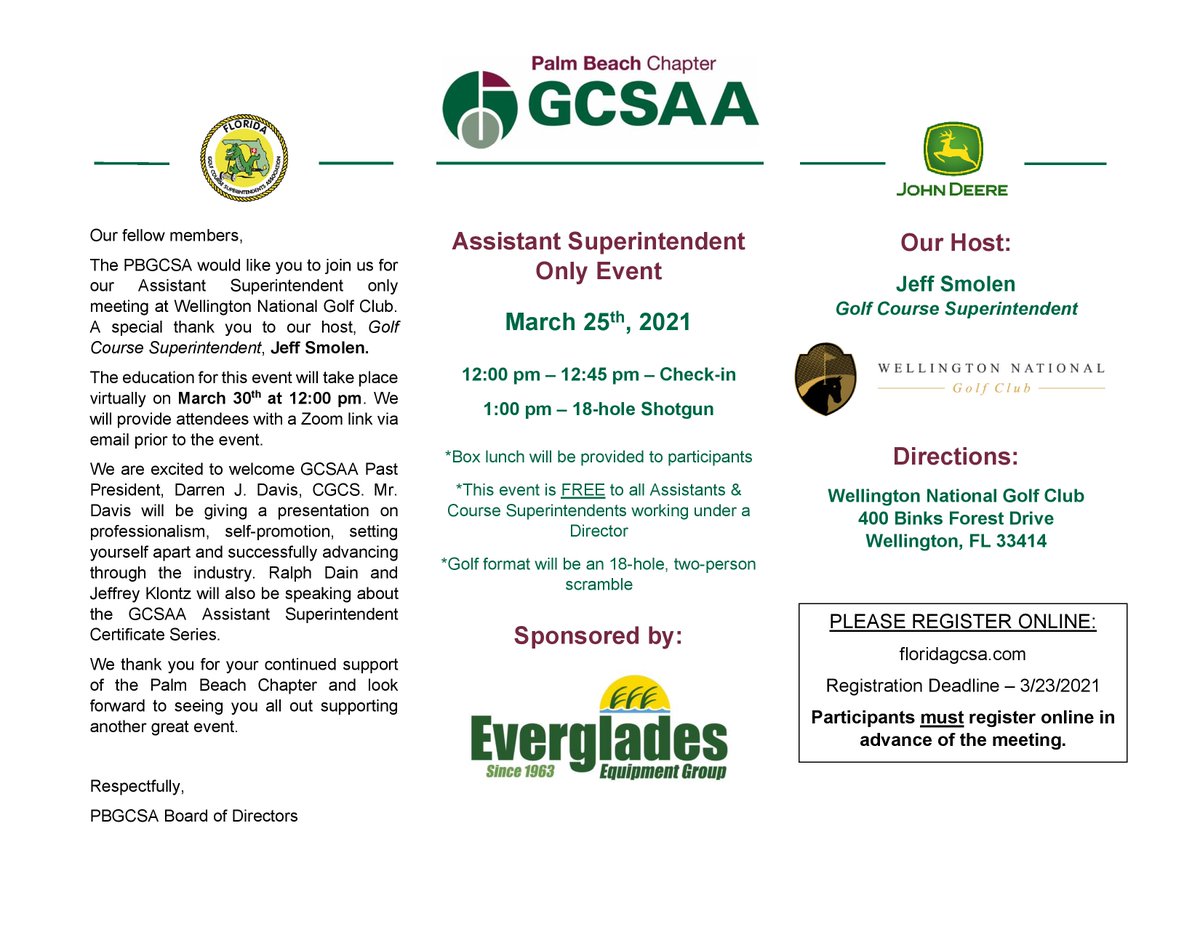 Palm Beach GCSA tweet media