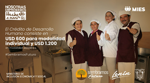 ec_ponton's tweet photo. Desde 2017 hasta la fecha se han entregado más de 222 mil #CréditoDesarrolloHumano, con una inversión superior a USD 174 millones. Los usuarios de bonos y pensiones acceden al financiamiento tras recibir capacitaciones en Escuelas de Inclusión Económica. #NosotrasEmprendemos https://t.co/QWos8nsb4P