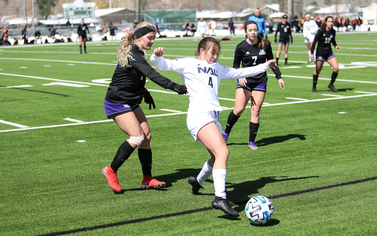 Don't count us out ‼️ 😤

📸: bit.ly/3tkjJfW

#NAUStrong ⚒️🌲💪 #BigSkySoccer