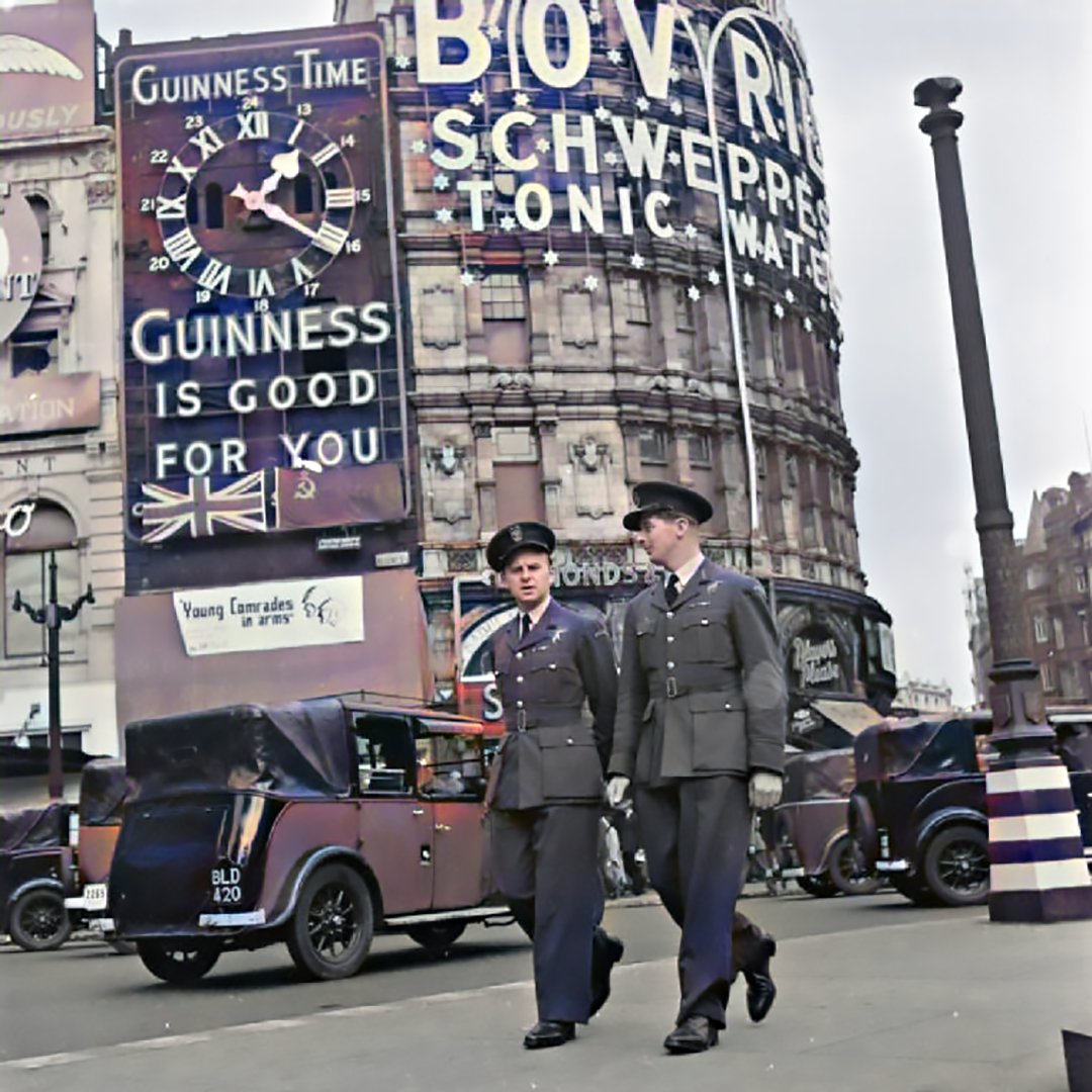 Is that the time already? Fuelling the war effort in 1942! A very happy #StPatricksDay to all our followers!