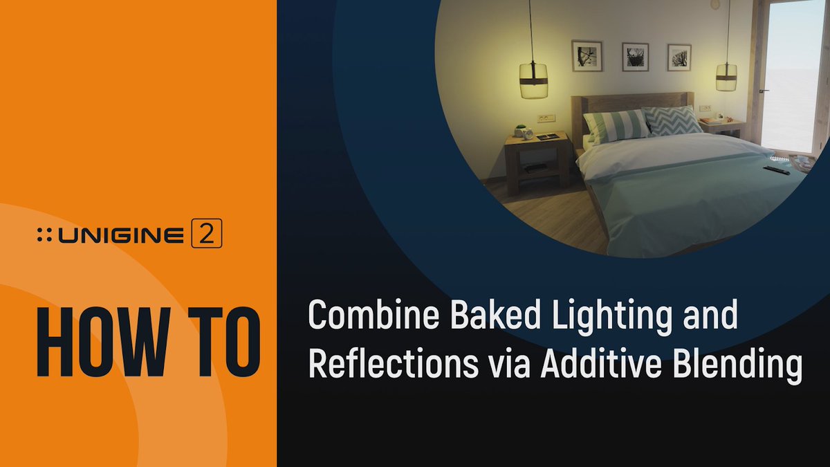 Unigine's tweet image. In today's “How To” video, we show you how in UNIGINE 2 you can add more flexibility in Global Illumination and control reflections via the Additive Blending mode: youtu.be/4RZEE-PYfYY
#unigine #howto #uniginetutorial #tutorial