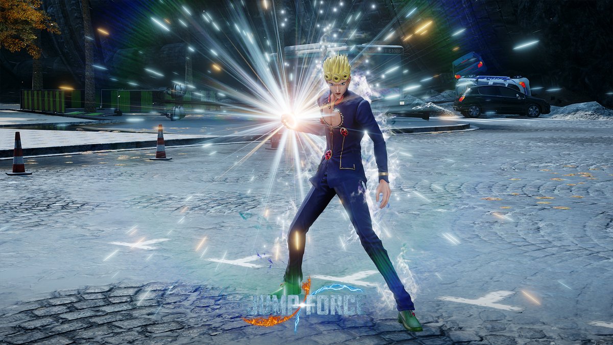 BandaiNamcoUK's tweet photo. Your end has no end! That‘s the power of Gold Experience Requiem!
Giorno, the last DLC of the Character Pass 2 is coming this Spring to #JumpForce! https://t.co/H0N1AnJv17