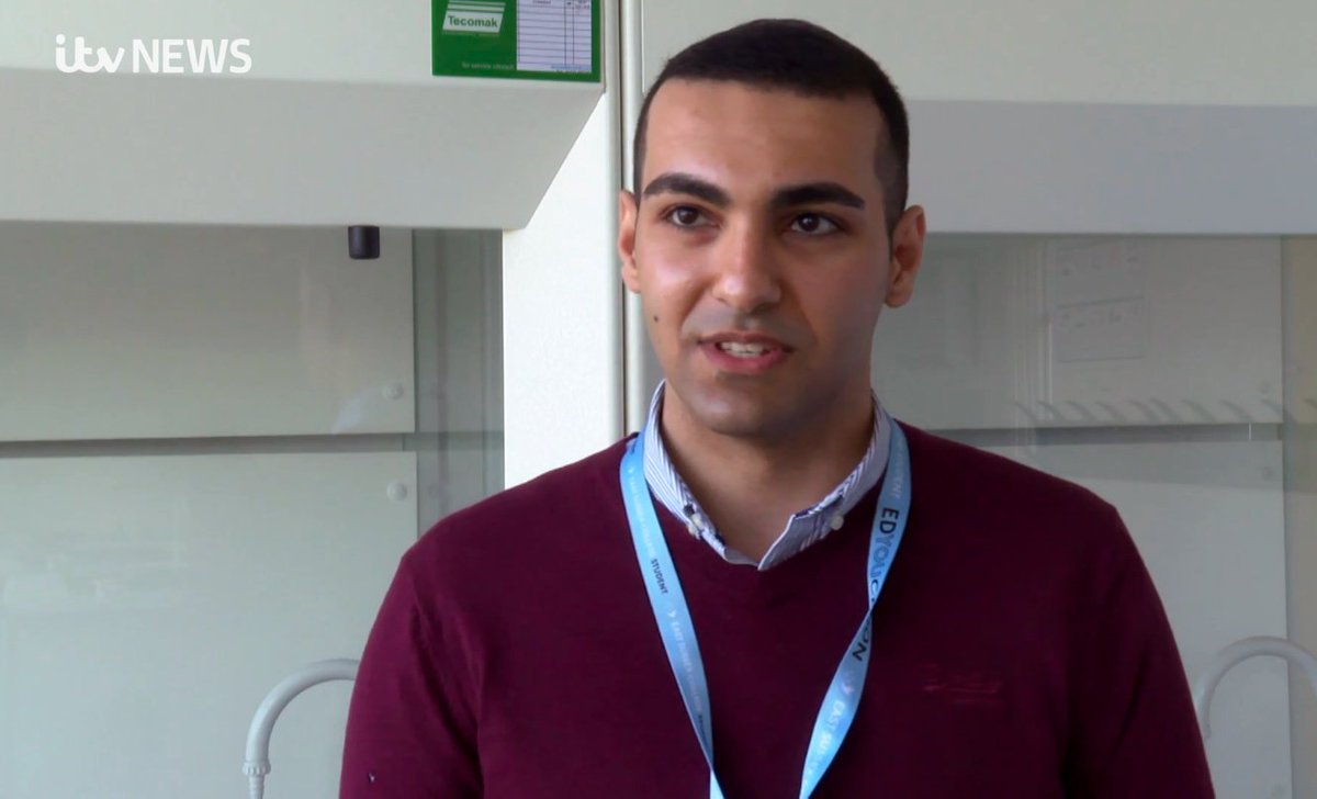 itvmeridian's tweet image. A refugee who fled Iran when he was just 17 has been told he can train to become a doctor in #Sussex only five years later.

Ali Mohammadi has had to teach himself English - yet was one of the top candidates for a place at medical school.

More here: bit.ly/2Q2ZsNv