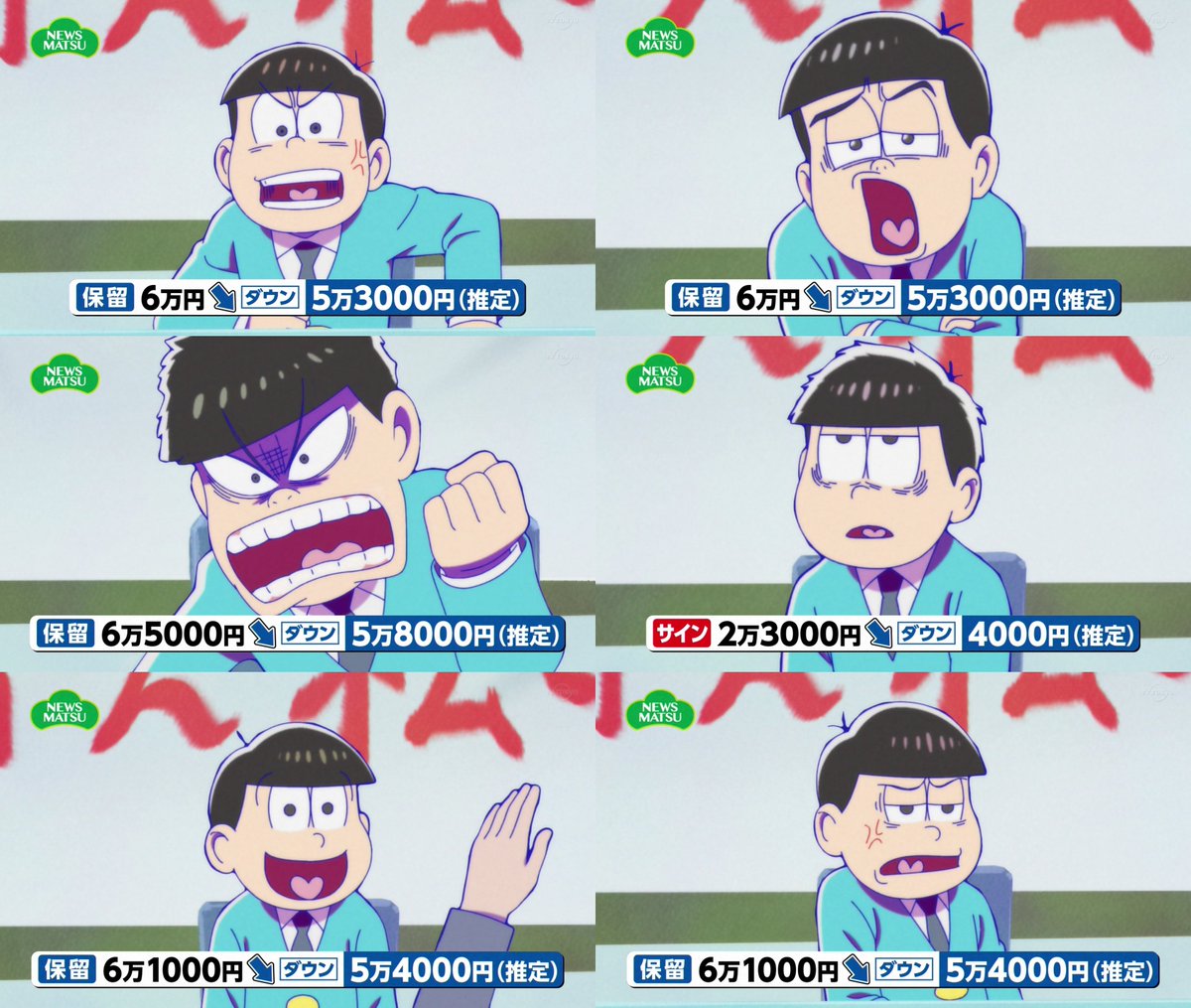 おそ松さん の感情分析 Nyakone おそ松さん の感情分析 Nyakone