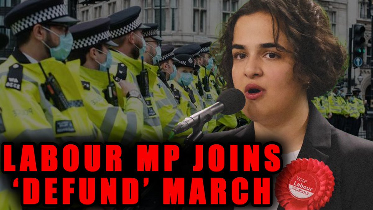 Labour MP Joins March To ABOLISH Police: youtu.be/kGBjXB9I6eE
