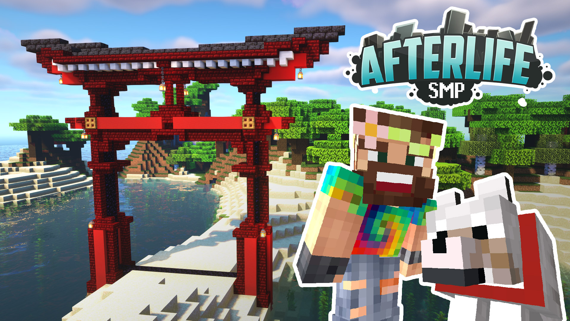 KENNY on Twitter: "New episode! Just got a spot for my base at  @AfterLifeSMP and builded a japanese gate as nether portal.⛩️  https://t.co/841VSkMzok https://t.co/04uh5lMEwI" / Twitter
