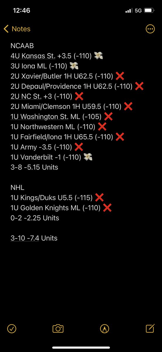 FracManBets's tweet photo. Had a busy week so we weren't able to do daily recaps, but here are the recaps from Wed. to Sun. Up and down week but we end up 33-31 +3 Units. Excited about March Madness, and will be doing a March Madness Special of $40 for VIP from now until the end of March Madness. DM us! https://t.co/AHcFmwc0SN
