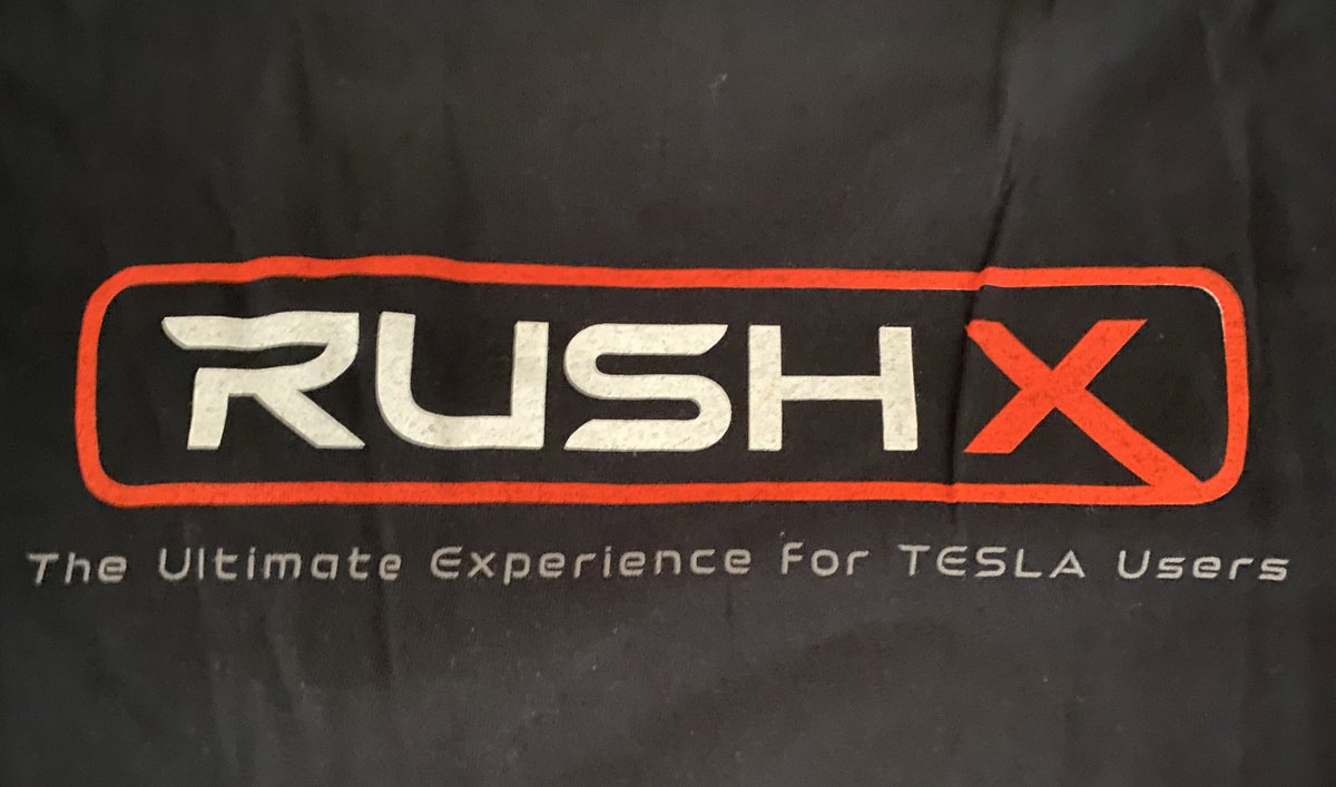dennis_p's tweet photo. Wearing a classic @Tesla related T-Shirt from 2015...  it’s the #RushX EVent that @TeslaClubLA put together during @FIAFormulaE in #LongBeach

Great race suite, views on turn 8-9 if I remember correctly...  and great company. I believe @nancycartwright was there to speak. https://t.co/ykgU8q5J3u
