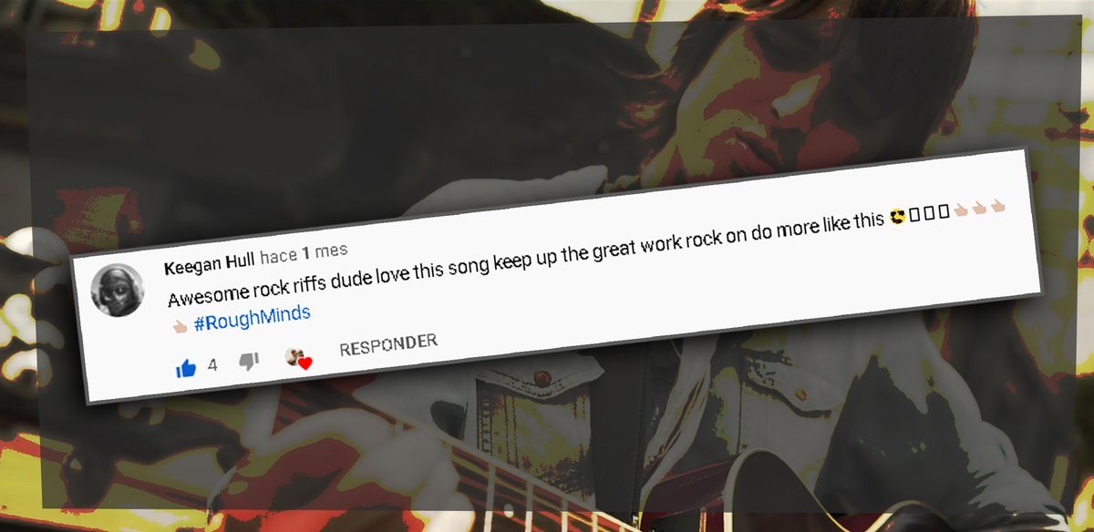 Thanks KEEGAN! There will be more songs in the near future. This power chord riff was one of the first I ever created ;)

#RoughMinds #SongsOutLoud #JosemaGanz #riff #riffs #riffs4u #riffsandruns #guitarriff #guitarriffs #songwritter #NewMusicVideo