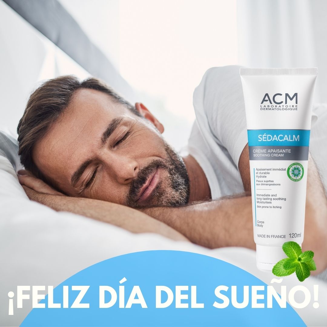 AcmLaboEspana's tweet photo. El objetivo del Día Mundial del Sueño es dar a conocer la importancia de un sueño saludable, pilar de la salud. La calidad de vida mejora con un sueño de calidad caracterizado por su duración, continuidad y profundidad.

#labo_acm_espana  #sedacalm #sedacalmcrema #prurito https://t.co/zGVTM4nbwk