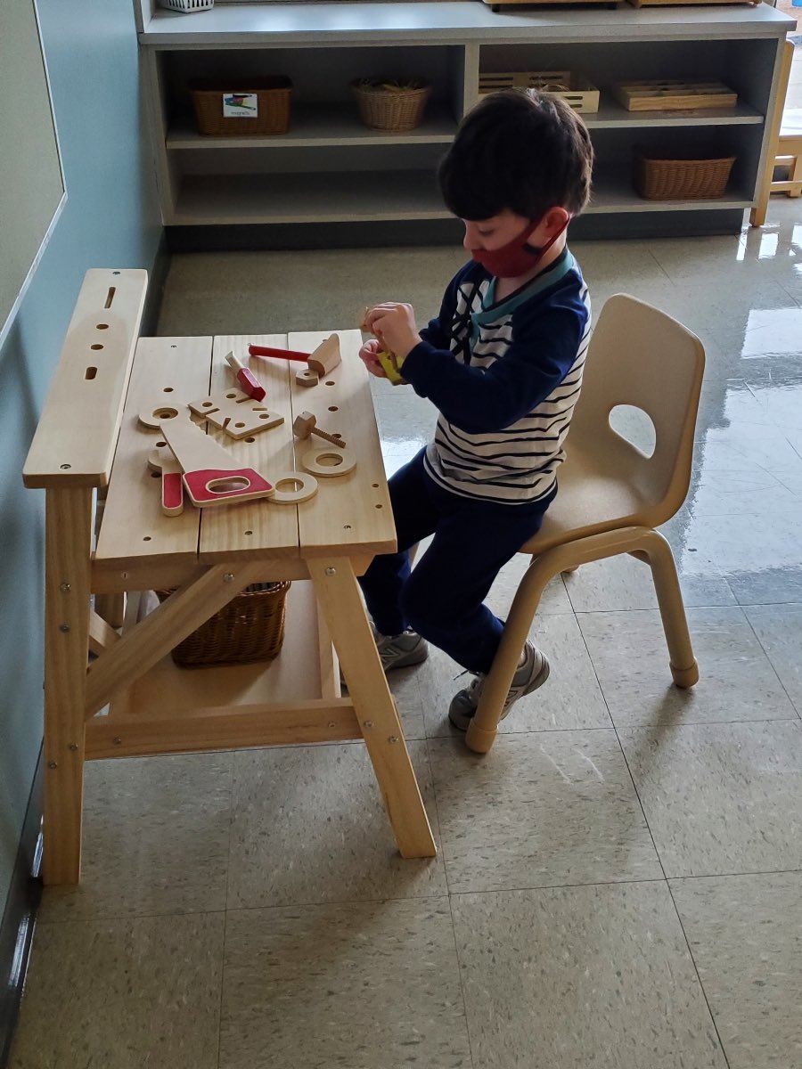 themarjorie's tweet photo. @KCPS_Trailwoods @kcpublicschools First day of in-person learning for this Pre-K student! So excited! https://t.co/egyN2rSGty