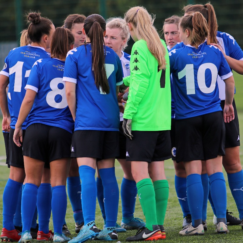 ChesterFC's tweet photo. 🔵 @CFCWomens season has been curtailed with immediate effect.

The @FA released a statement this afternoon confirming the curtailment of tiers 3-6 of the Women’s Football Pyramid. Read more below.