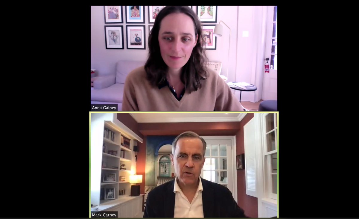 Canada2020's tweet image. "When considering policy, the monetization approach leads to an economic world of tradeoffs. This approach can inform decisions but should not make decisions. Recognition and valuing people is crucial."
@MarkJCarney