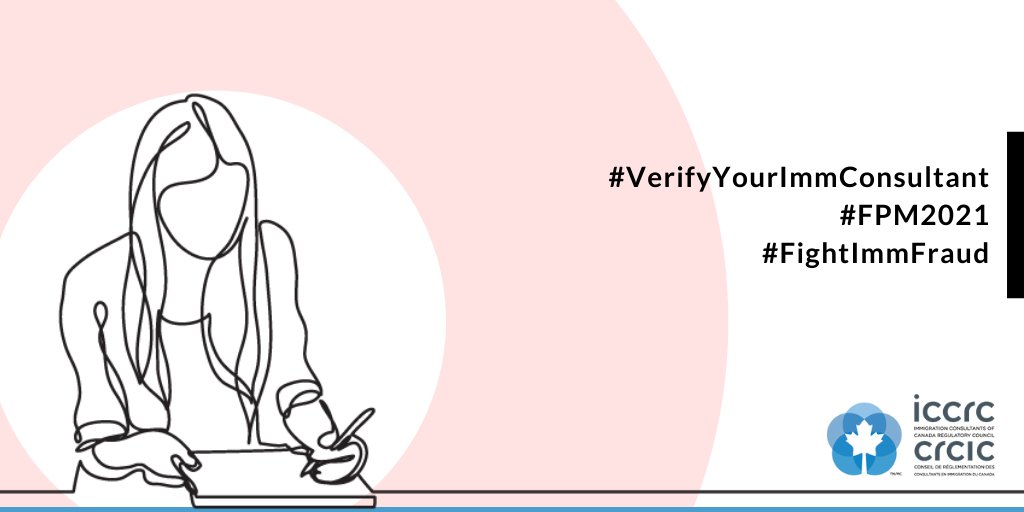 College_IC's tweet photo. Beware if you are not asked to sign a Use of a Representative Form (IMM5476) or if the person you hired for immigration services signs it declaring they are a friend or family member when they are not.
#VerifyYourImmConsultant #FPM2021 #FightImmFraud https://t.co/Jvo7nmP02p