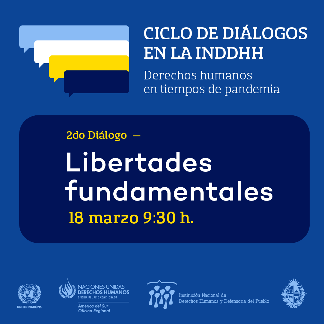 Afiche sobre evento en Uruguay
Fecha: 18 de marzo de 2021
Hora: 9:30 horario local
