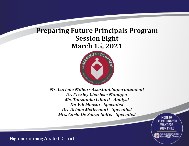 SDPBCEquity's tweet photo. Session 8 - Preparing Future Principals Program - We have gotten off to a great start today.  Our future is quite bright, knowing we have such awesome talent here in our school district! #LearningLeadingAndGrowingTogether  #TopTalentGrowsHere https://t.co/8CxOpmKSUJ