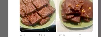 tenkyori08's tweet photo. Alright alright, glad to hear Tenchou say that it's yummy.
 The chocolate one ended up being a bit too sweet.The one with walnuts taste good, not too sweet. #kfp #HeartChallengerChoco https://t.co/yPFlKRVsqK