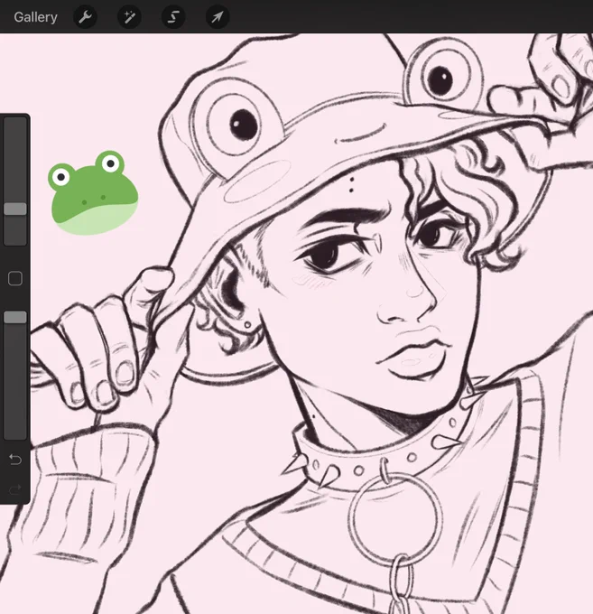 [wip] omi in a frog hat is something so special to me~ 