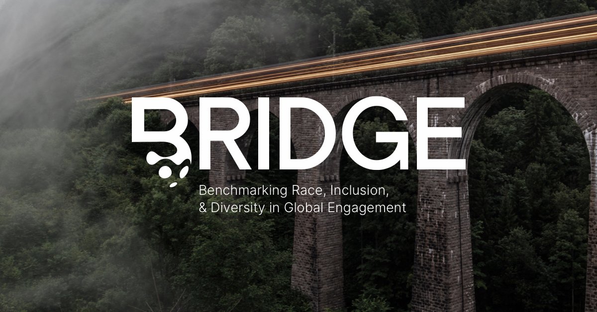 humentum_org's tweet photo. We’ve been missing data on diversity in the US-based international development and humanitarian community for too long. The #BRIDGEsurvey intends to change that. 

Learn more https://t.co/KwevVyKPTn
#Diversity #DEI #IntlDevelopment #Humanitarian #BRIDGEthedifference https://t.co/nEHdXtBkge