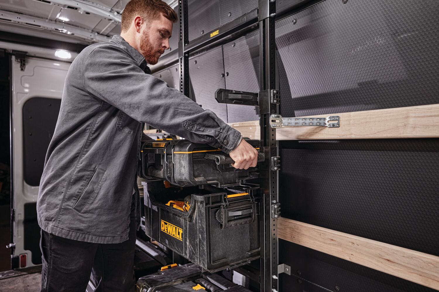 تويتر \ DEWALT تويتر: "Problem staying organized in your work van? We've got the solution. The ToughSystem® Van Racking Storage Solution, to be exact. https://t.co/2eqIUpt0ki https://t.co/uah0b34nBC"