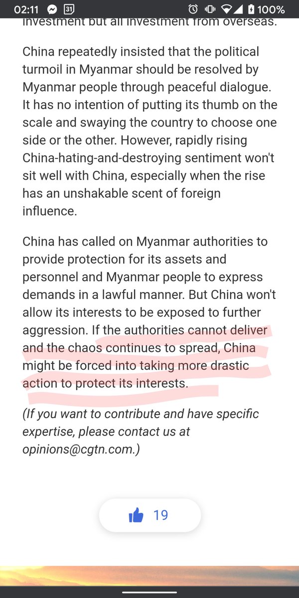 How many burning factories, including Gas Pipe Line China needs to take serious action or going back home for the goods. We are happy to help and listed your properties, too. In a return, just give us the promise that you will never come back again to Myanmar. 

#fuckchinaback