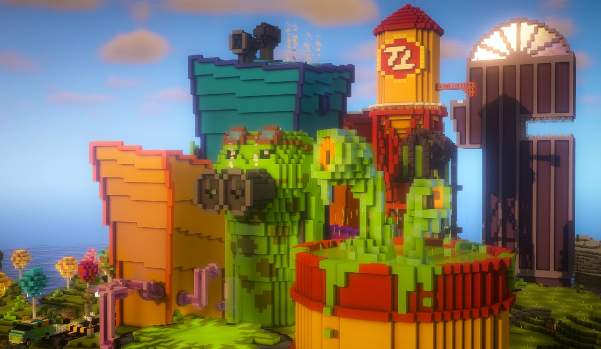 GTWScar's tweet image. Can we appreciate how unique and original Tango&apos;s base is? Never seen anything like it in Minecraft!