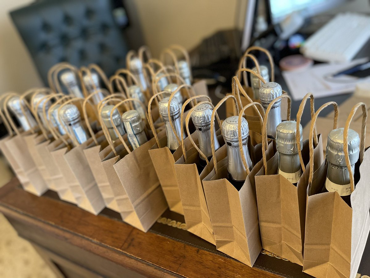 Preparing ‘Wakeaway’ bags for funerals.