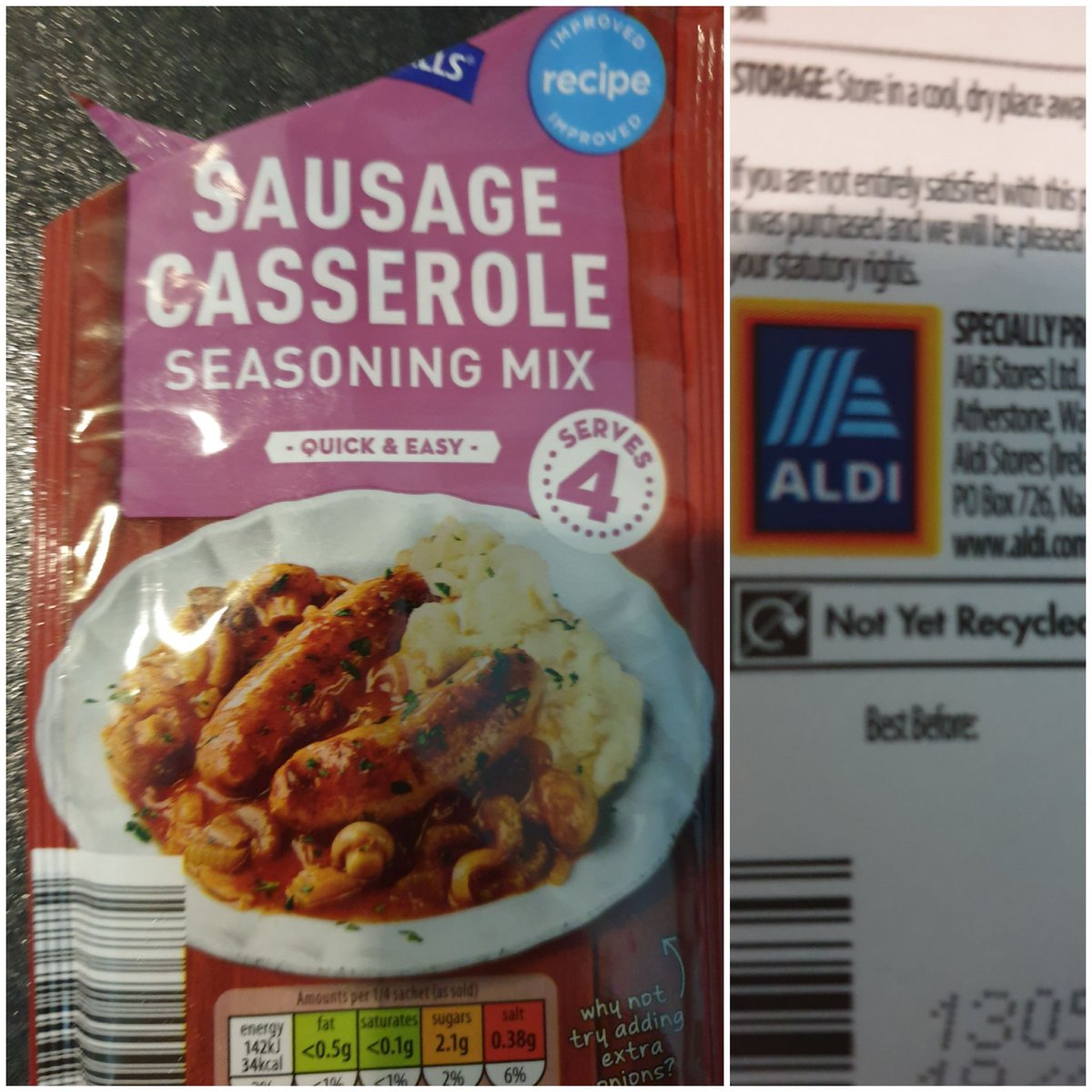 RecycledNot's tweet photo. @AldiUK @Aldi_Ireland #NotYetRecycled #ChangeYourPackaging https://t.co/U9IY8Lg05I
