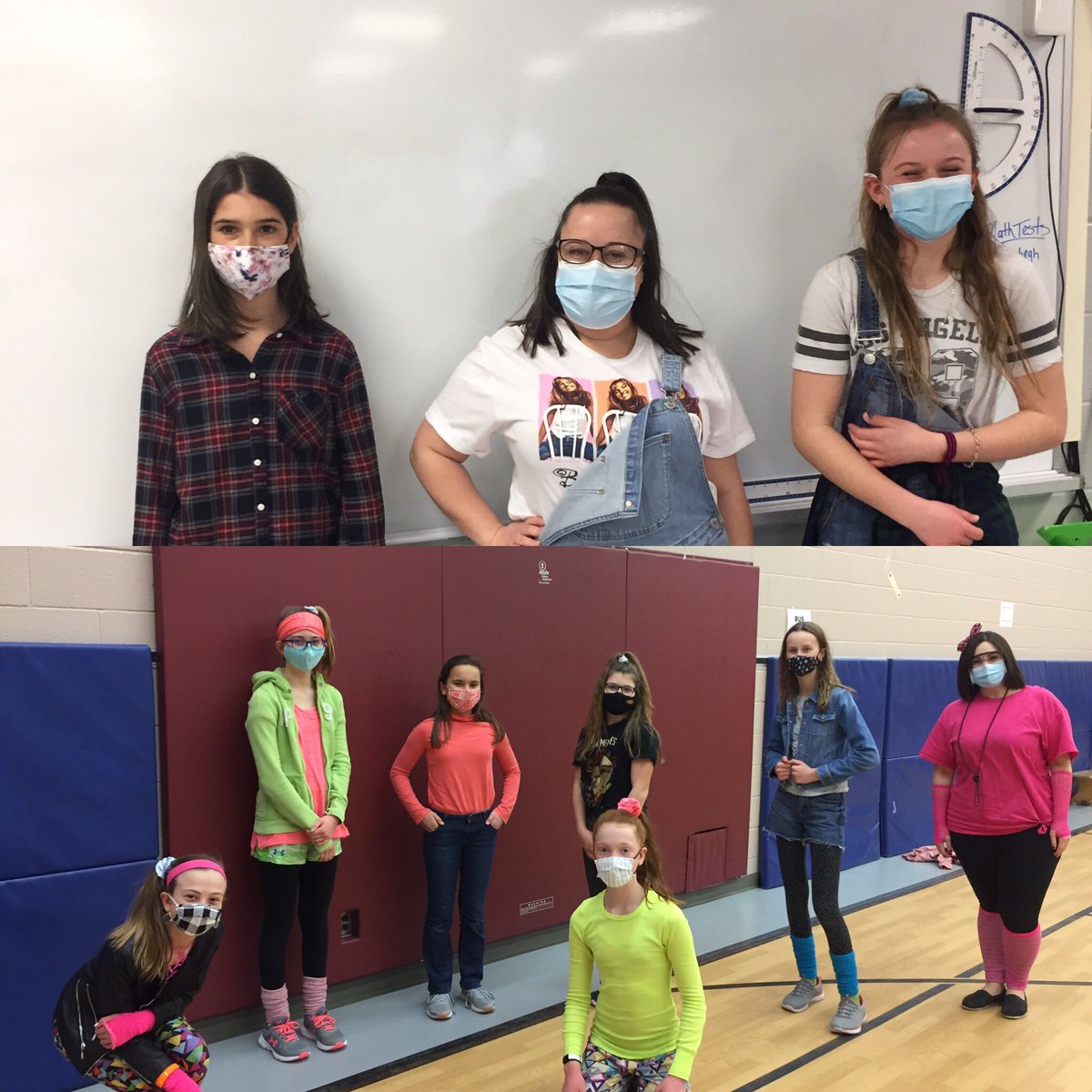 Kicking off #spirit week with ‘dress in your favourite decade day’!! ‘60s ‘70s ‘80s ‘90s... can’t wait for Disney+ Day tomorrow!!!
