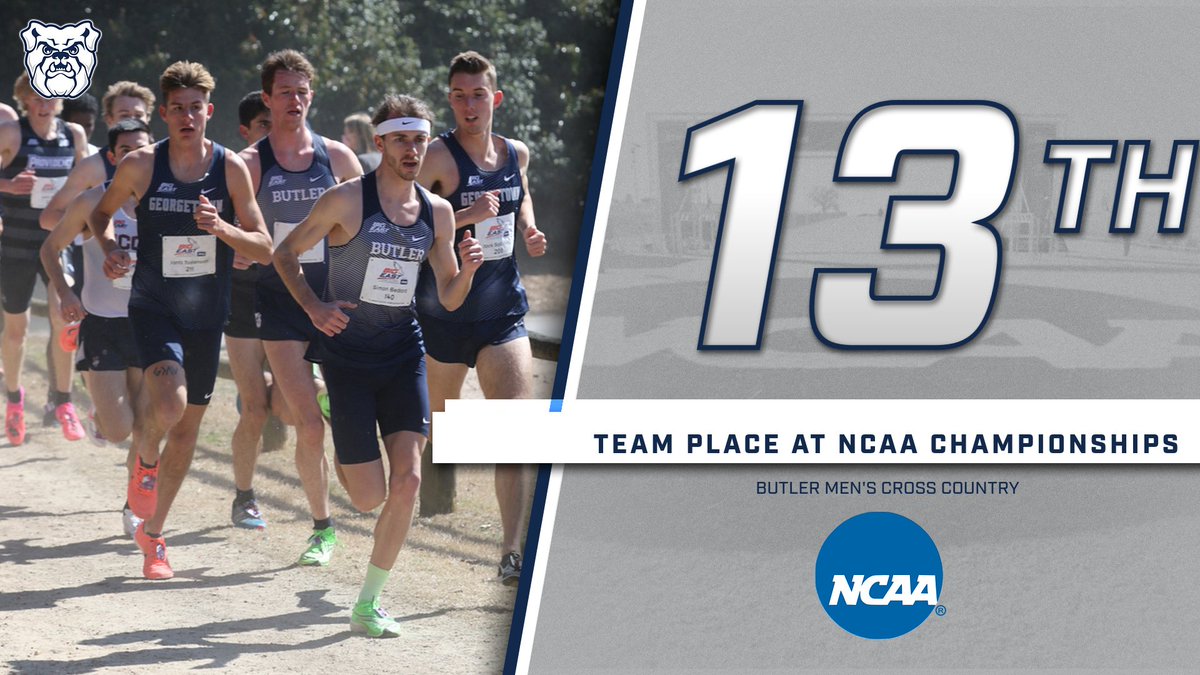 1️⃣3️⃣𝐓𝐇

An outstanding 𝙏𝙀𝘼𝙈 𝙁𝙄𝙉𝙄𝙎𝙃 at the NCAA DI Cross Country Championships. 

#GoDawgs | #ButlerWay