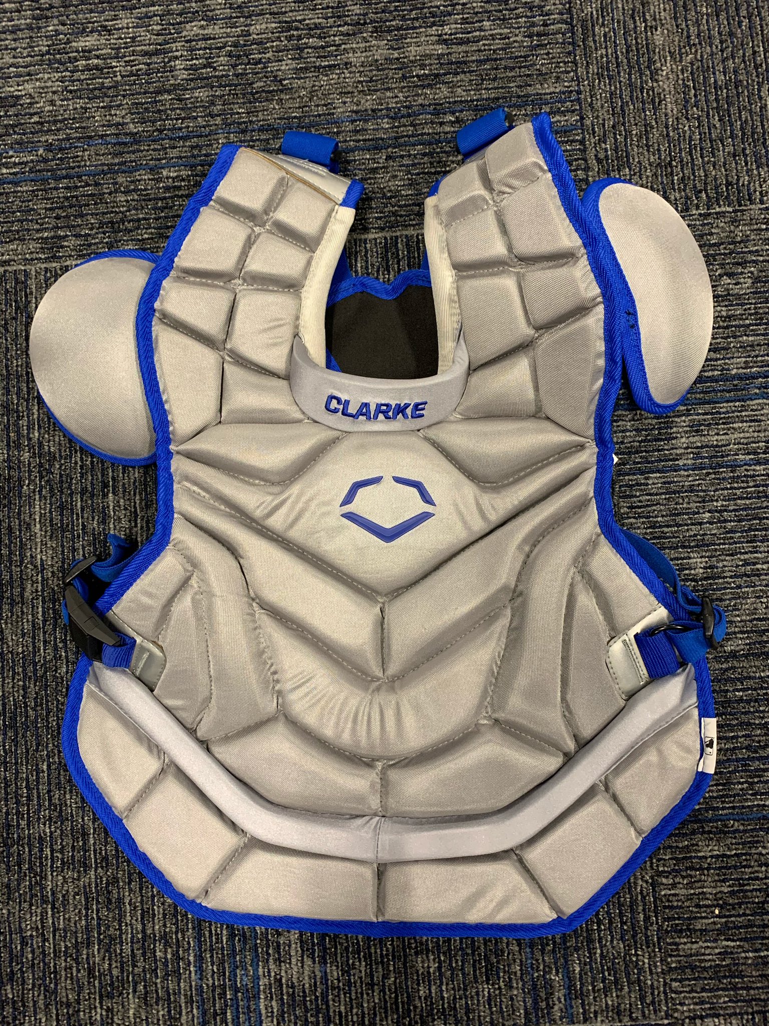 EvoShield on X: Custom catcher's gear for Blue Jays Phil Clarke lookin 🥶   / X