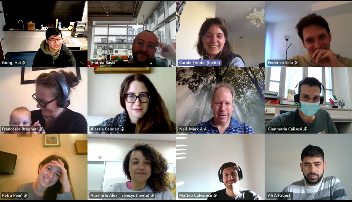 Fruitful discussions at the #PROCHIP annual meeting despite a very young pitch invasion during the final greetings. Thanks to all the partners 
<a href="/EuProchip/">prochip.eu</a> <a href="/EUeic/">European Innovation Council</a> <a href="/fet_eu/">FET_EU</a> <a href="/EU_H2020/">Horizon 2020</a>