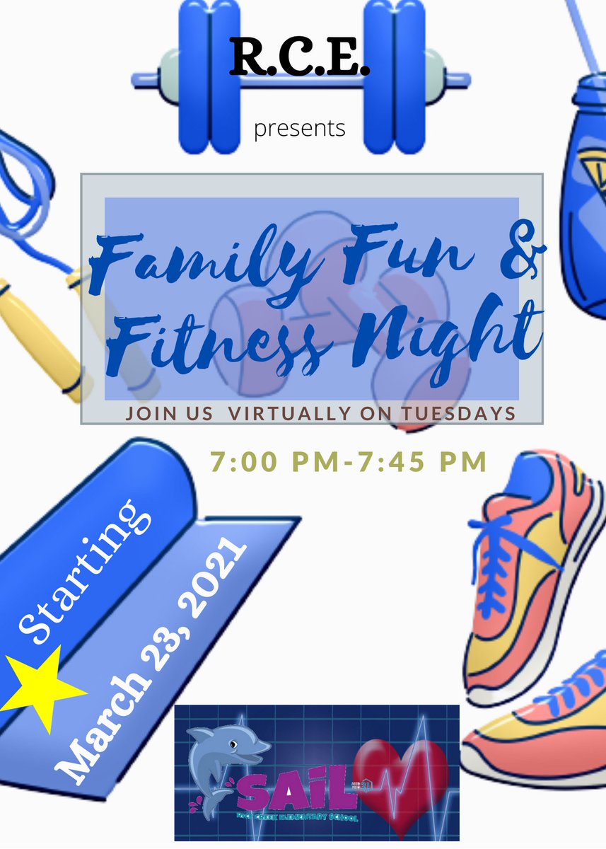 Spring into shape with @CoachDez_RCE on Tuesdays from 7:00 PM-7:45 PM. This is a virtual event. The link will be sent out prior to the start time. <a href="/gad1127/">Stacey Gadson</a> <a href="/MedPro21/">STEAMM Med Pro21</a> <a href="/jrushing11/">Jennifer Rushing</a> @wwatsonw <a href="/WebsterScdenise/">Denise Webster</a> @RCESplash