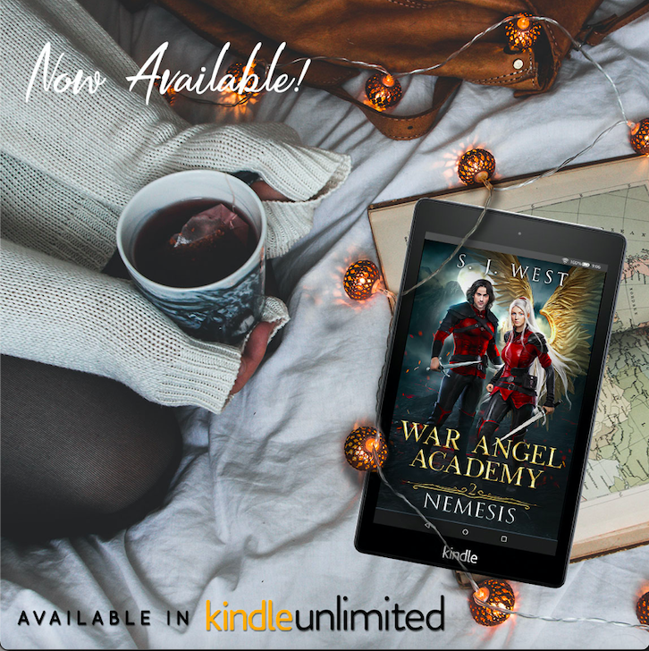 #newrelease
Nemesis, Book 2
As Lora, Silas, and Cal frantically search the Void for their friends, they quickly discover that rescuing them will be much harder than they thought.  #oneclick mybook.to/WarAngelAcadem…
#KindleBooks #fantasybooks #kindleunlimited #readingforpleasure