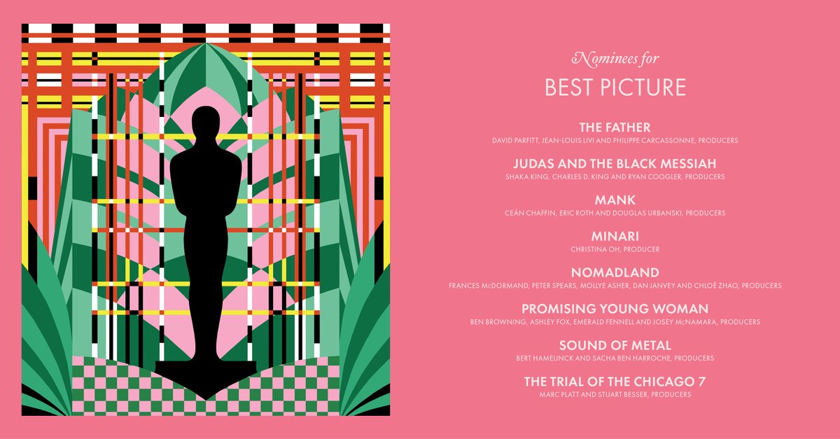 The Academy on X: ICYMI: Congratulations to the Best Picture nominees!  #OscarNoms  / X