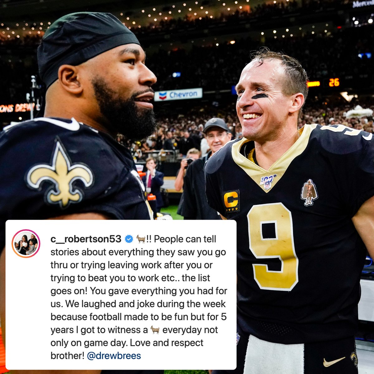 Saints tweet picture