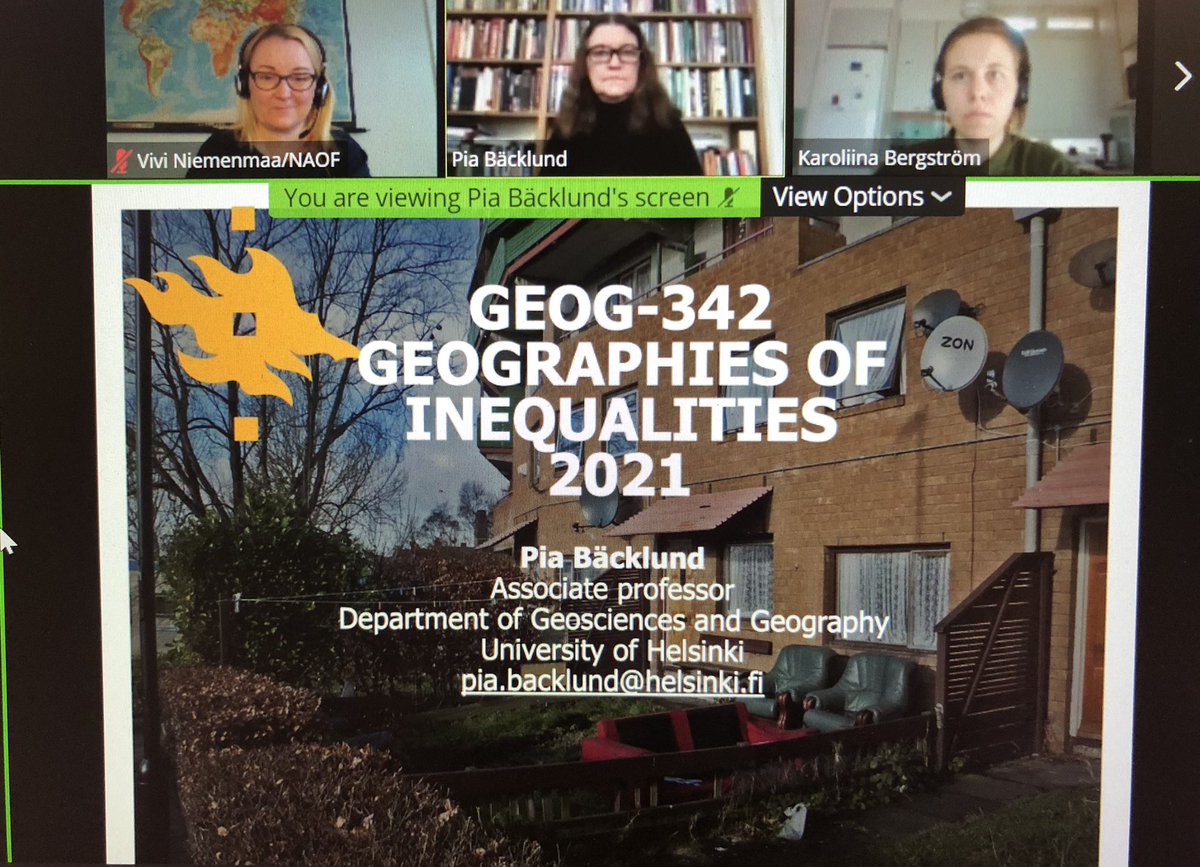 Vivi Niemenmaa (@vniemenmaa) on Twitter photo We kicked off today a collaborative course with <a href="/helsinkiuni/">University of Helsinki</a> <a href="/geography_uh/">geography_uh</a> and <a href="/VTV_fi/">Valtiontalouden tarkastusvirasto VTV</a> on geographies of inequalities. This year our focus is on #mining policies and global interlinkages in the context of #sustainabledevelopment We kicked off today a collaborative course with <a href="/helsinkiuni/">University of Helsinki</a> <a href="/geography_uh/">geography_uh</a> and <a href="/VTV_fi/">Valtiontalouden tarkastusvirasto VTV</a> on geographies of inequalities. This year our focus is on #mining policies and global interlinkages in the context of #sustainabledevelopment