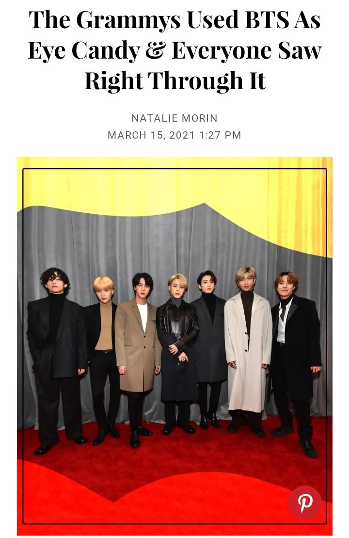 BTSquadPress's tweet photo. [INFO]📰

¡Refinery 29 menciona a @BTS_twt en su artículo!

"El momento más revelador de la noche ocurrió después de la ceremonia. La transmisión en vivo de 17 minutos posterior al evento que BTS hizo en Vlive ha sido vista más de 11M de veces, casi igualando los 12.6M que [...] https://t.co/zY2fJzZNCw