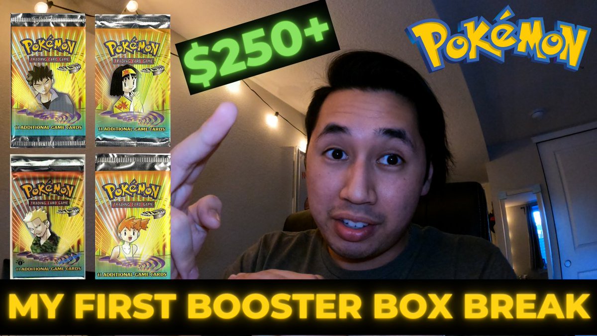 RealJuicyGames's tweet photo. I SPENT OVER $250 ON ONE VINTAGE POKEMON BOOSTER PACK! Did I get some Juicy Pulls... or just wasted my money? LOL click here to watch https://t.co/DcAixT6NEb 😎 

Consider subscribing if you haven't already 😊 https://t.co/b0Mc5Uo076