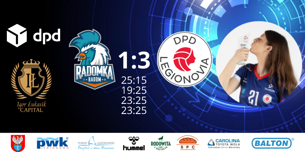 Mamy to!!! Wygrywamy 3:1 i prowadzimy w fazie play-off z <a href="/ERadomka/">MOYA Radomka Radom</a> 1:0!