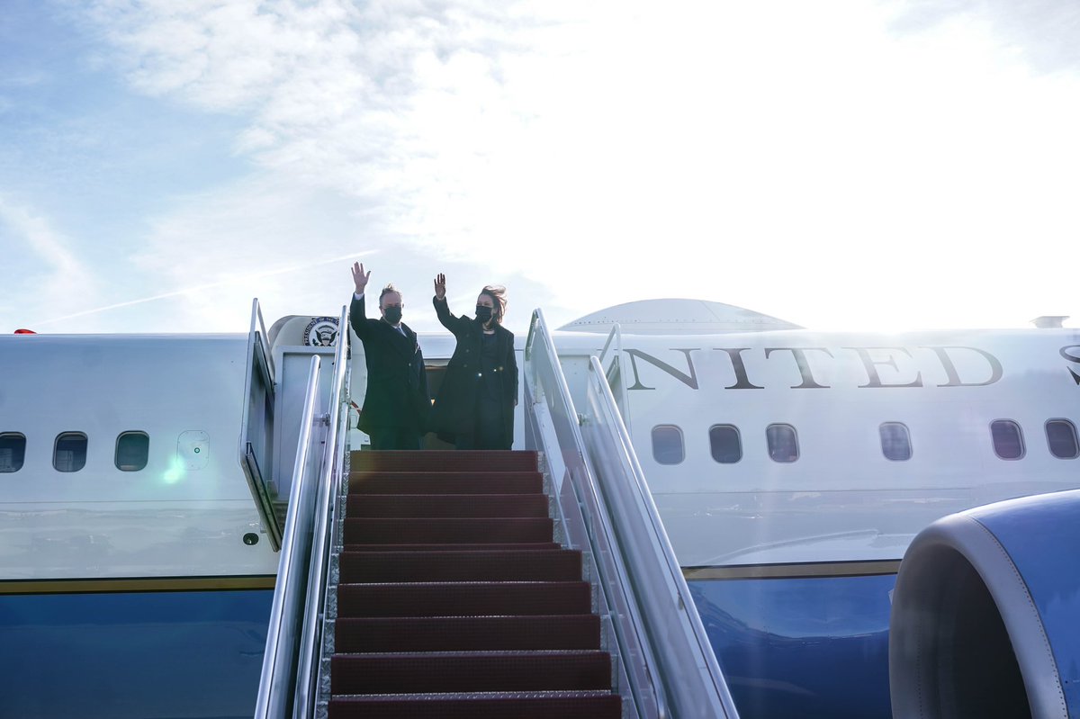 First stop on my Help is Here trip: Las Vegas. Look forward to meeting Nevadans who will benefit from the American Rescue Plan. See you soon!