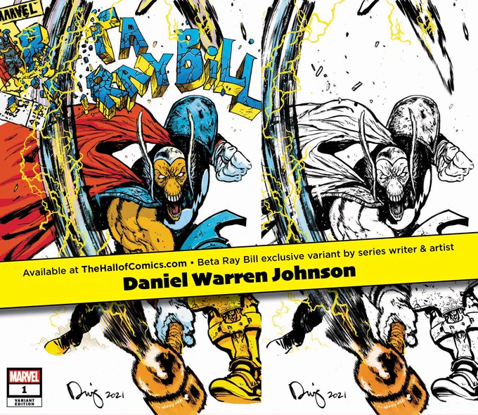 Preorders are now OPEN for my @theHallofComics variant here!  https://t.co/vCsR6bUgGu 