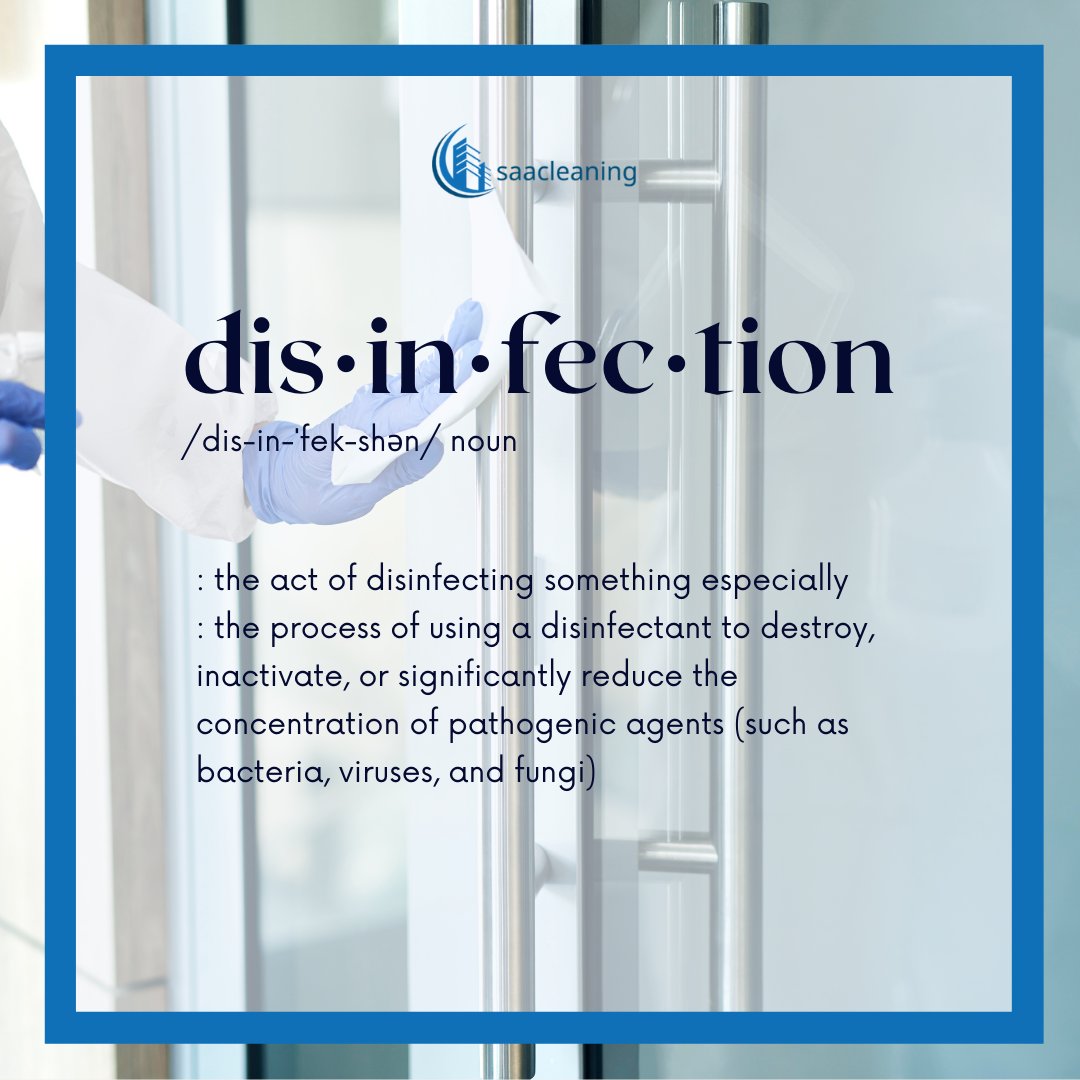 saa_cleaning's tweet photo. What is disinfection? And why it is important?

☎️ 437-779-9153
📩 info@saacleaning.com

#cleaningservice #cleaning #clean #housecleaning #commercialcleaning  #housekeeping #cleaningbusiness #cleanhouse #home #cleaner #smallbusiness #Toronto #Markhan #Vaughan #Pickering https://t.co/iGQyWPE7fA