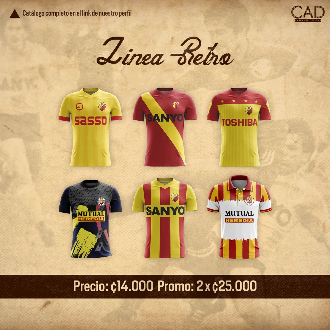 CascanteDesign's tweet photo. ⏩Desliza para ver más de nuestra #LineaRetro que sigue creciendo y puedes tener un camiseta con personalización completamente gratis✅
Precio: ¢14.000 M. Corta, ¢15.500 M. Larga
Promo: 2 x ¢25.000 en M. Corta y ¢27.000 en M. Larga
Escríbenos para darte más información 👌🏻 https://t.co/CxlpGkXhAJ