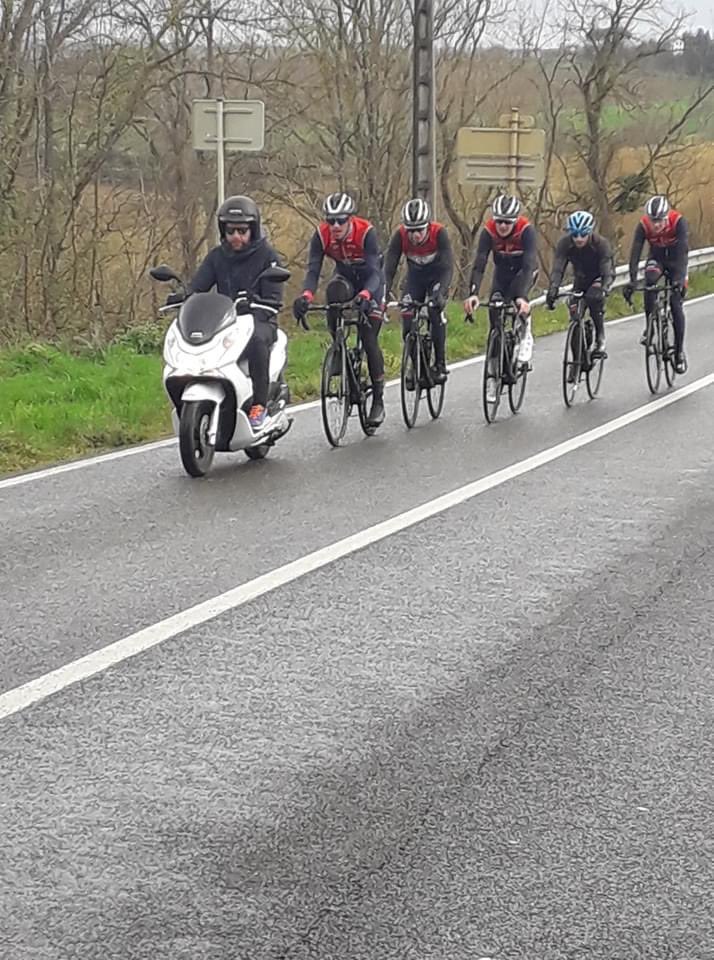 gscblagnacvs31's tweet photo. Retour en images sur le stage de l'équipe de Nationale 1 du GSC 🚴,  avec une sortie derrière scooter. 🛵.

#gscblagnacvs31
#loveGSC💙❤️ https://t.co/XKdFVRePAI