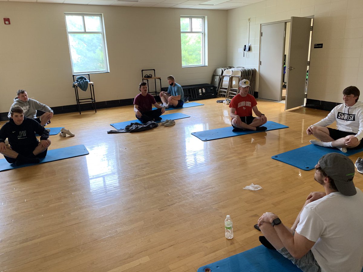 Getting our breathe work in💆 <a href="/JohnWood_bases/">John Wood Baseball</a> <a href="/jaegersports/">Jaeger Sports</a>