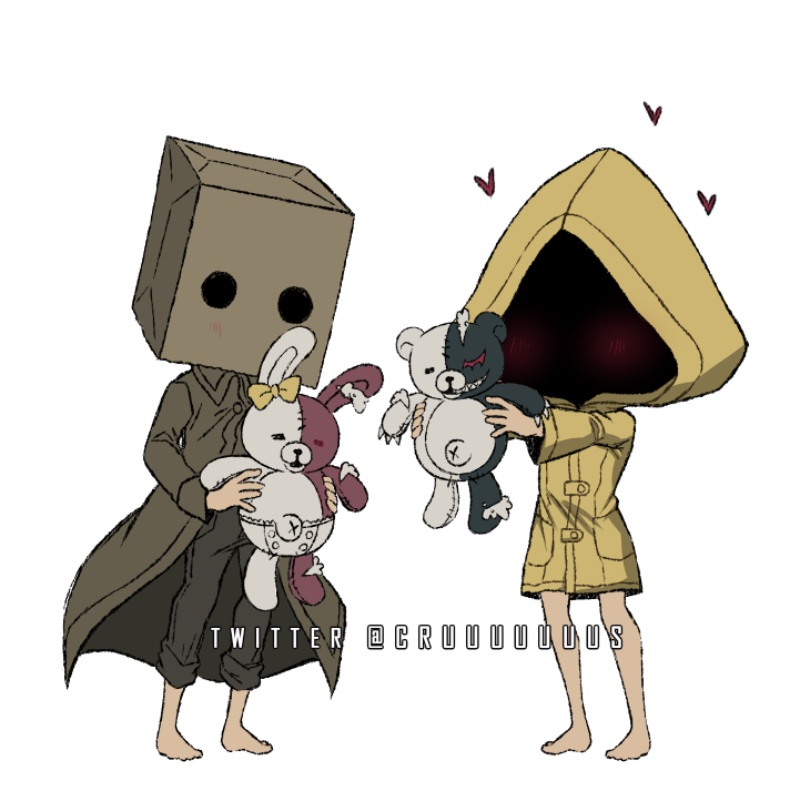 モノクマ ,モノミ 「Danganronpa x Little Nightmares 2
Mono f」|Criis-chan 🌸のイラスト