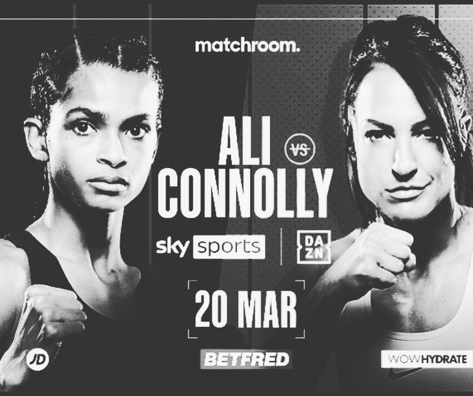 TkoWbc's tweet photo. Parece que Ramla tiene un combate pendiente: Ali 🇸🇴 1-0 VS Connolly 🇬🇧 3-8 en una pelea de plumas de 6 asaltos el sábado 20 de Marzo https://t.co/25f7g7YYp8