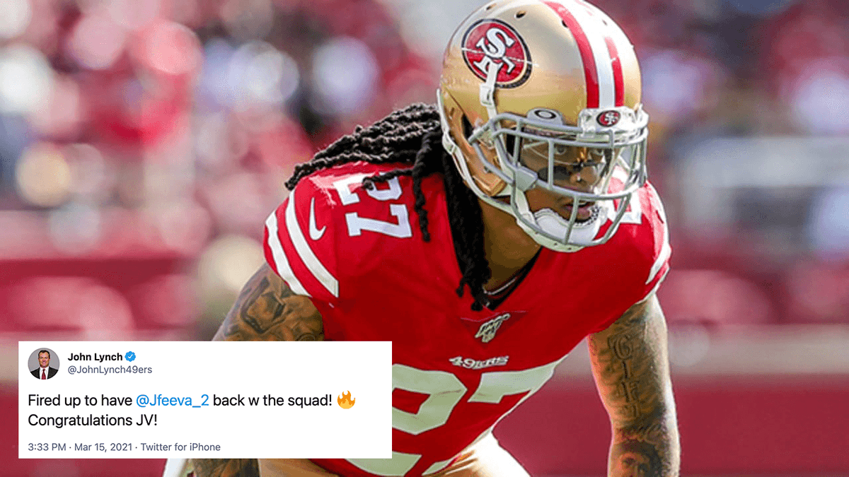 RitmoNfl's tweet photo. Los #49ers están renovando contrato con el esquinero #JasonVerrett, según confirmó el propio GG, #JohnLynch. Dice @NFLNetwork que es por un año y $5.5 millones ($6.5M si llega al Pro Bowl).

¡Apúntate!
Newsletter: https://t.co/1j8X3wmPUK
Podcast: https://t.co/a3Rh3QVXTY https://t.co/19FkGoO4zH