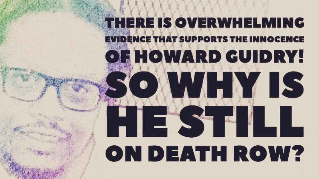 jettica65's tweet photo. #FalseConfessions are real!  #HowardGuidry was 18 when he was arrested....he said what he was told to say!  He didn’t know he would end up on #Texas #DeathRow for a crime he did not commit!  More than 20 years later...he is still fighting for his freedom!  Help us bring him home! https://t.co/VMwuL80viF